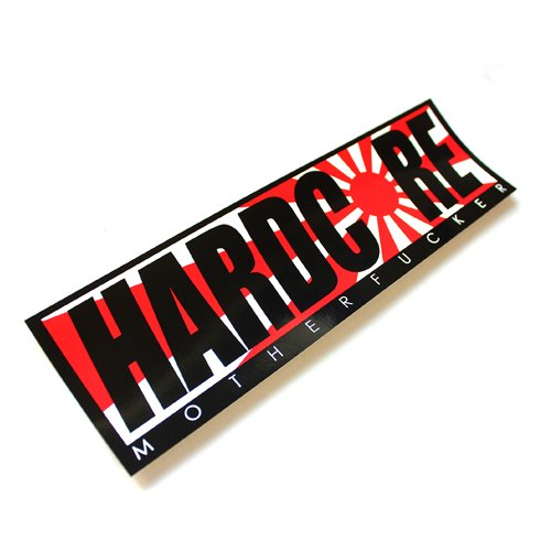 Hardcore Sticker Japan