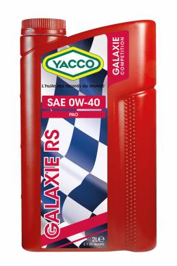 YACCO Galaxie RS Compétition SAE 0W40  2L