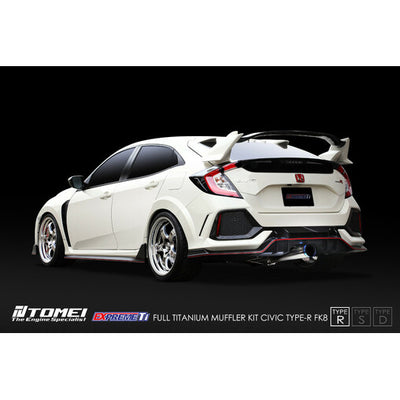 Ligne d'Echappement Tomei Expreme Ti Type-R pour Honda Civic Type R FK8