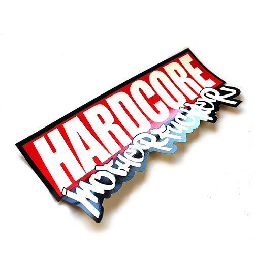 Hardcore Sticker Graffiti