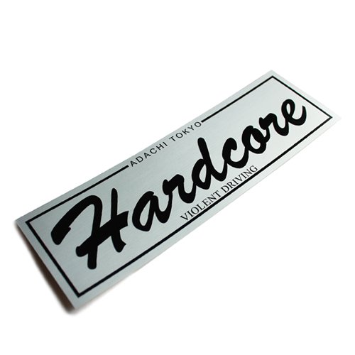 Hardcore Sticker Violent Driving