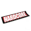 Hardcore Sticker Red Banner