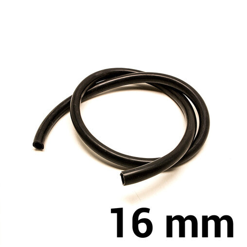 Durite Silicone Ø16 mm - Noire (au mètre)