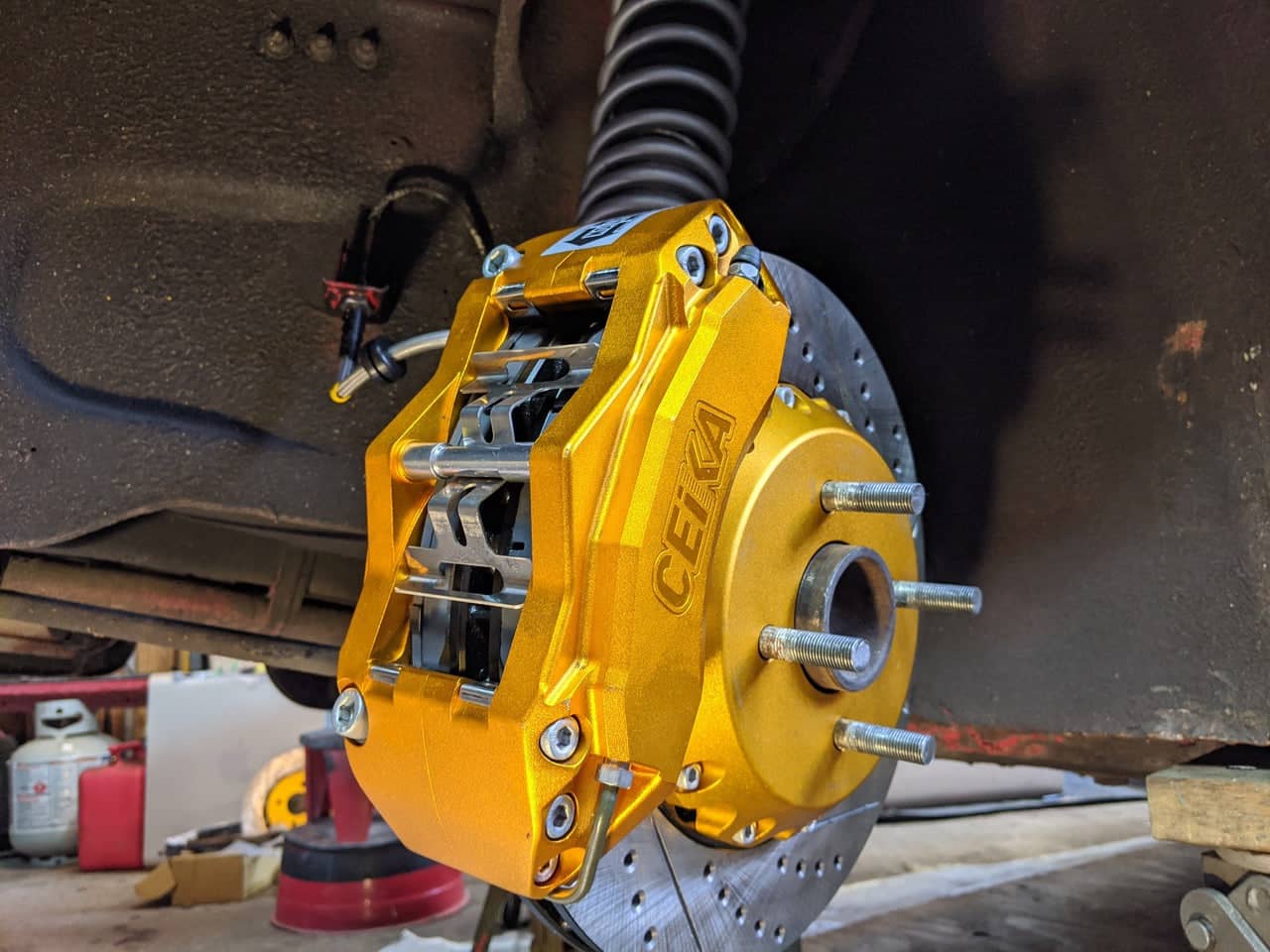 Kit Gros Freins CEIKA Sur-Mesure Fiat/Bertone X1/9 (72~89)