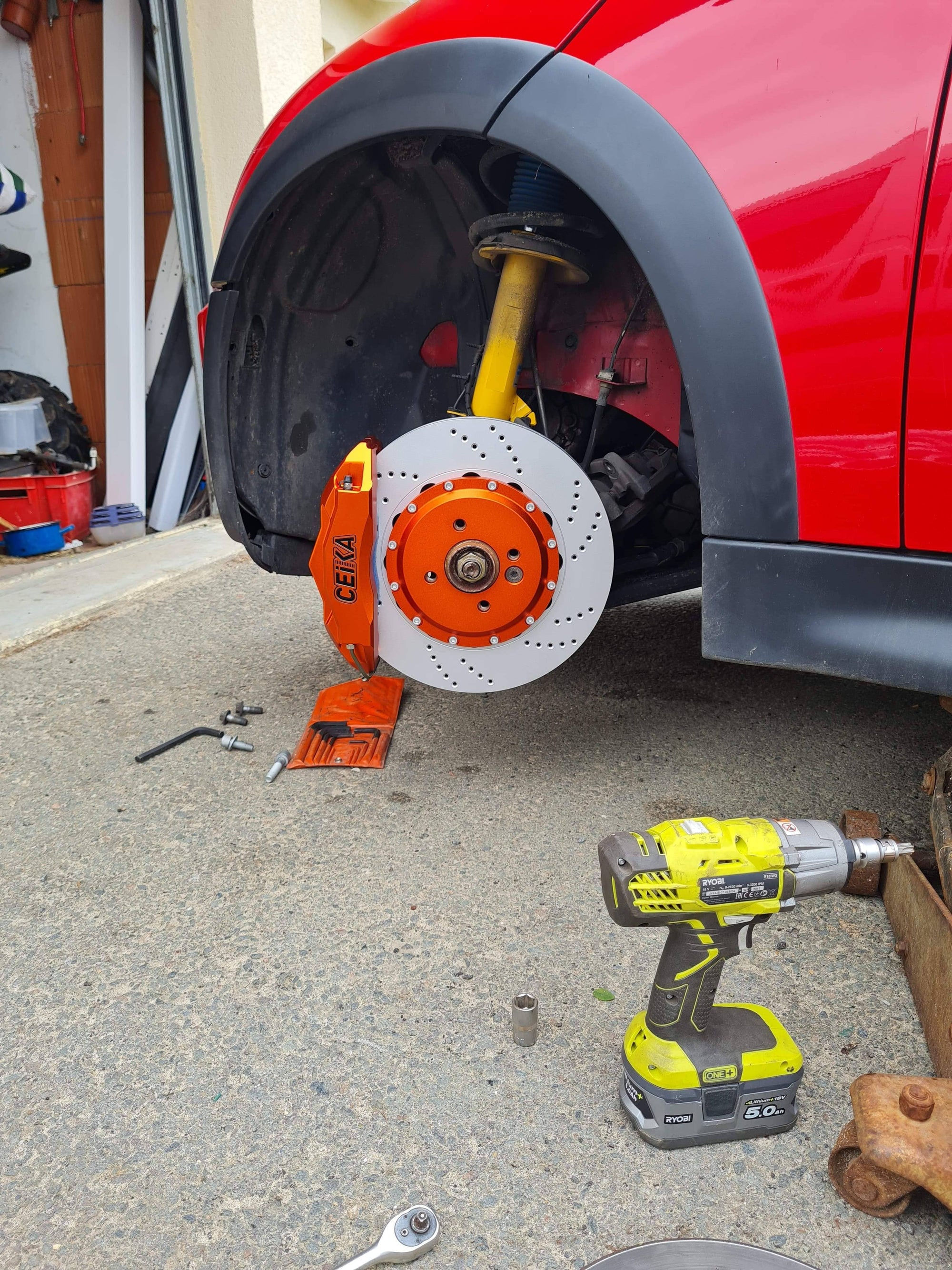 Kit Gros Freins CEIKA Sur-Mesure Mini R53 Cooper S (01~06)