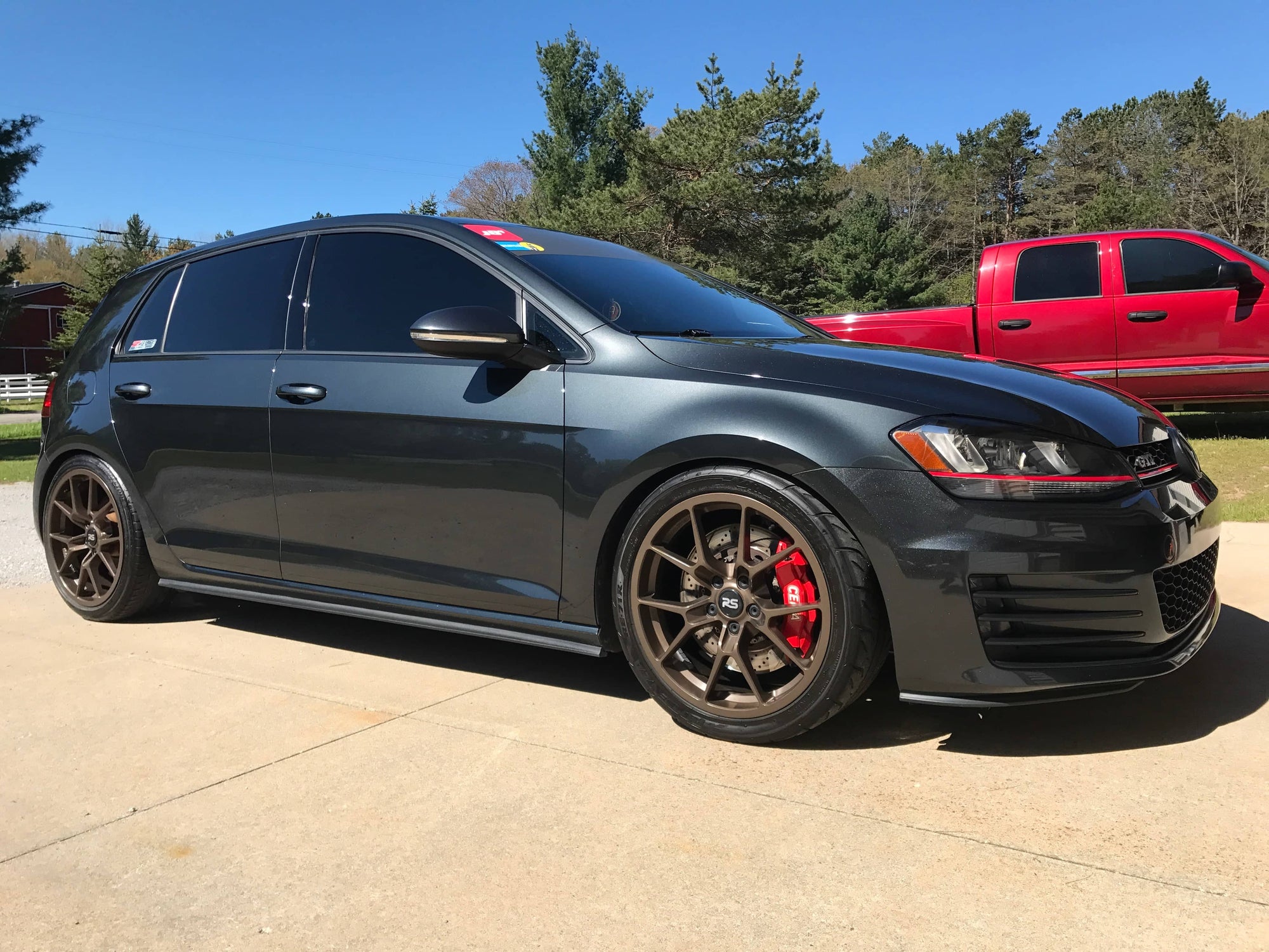 Kit Gros Freins CEIKA Sur-Mesure Volkswagen Golf MK7 GTI (13~up)