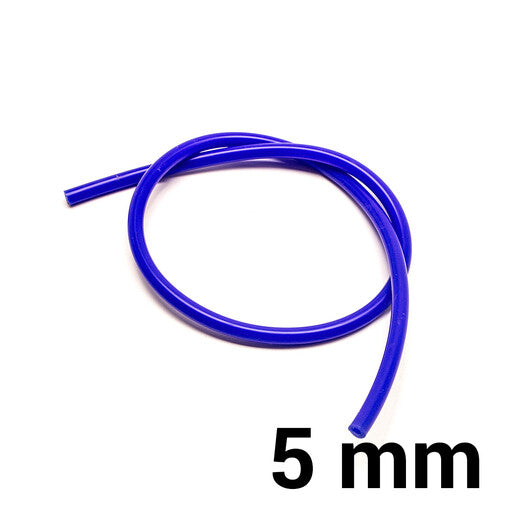 Durite de Dépression Silicone 5 mm - Bleue