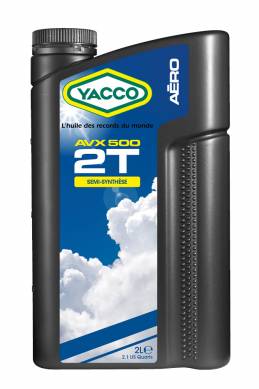 YACCO AVX 500 2T SEMI SYNTHÈSE 2L
