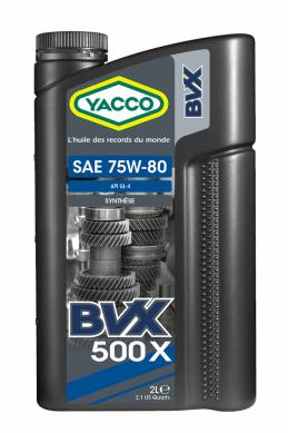 YACCO BVX 500X SAE 75W80 SYNTHÈSE 2L