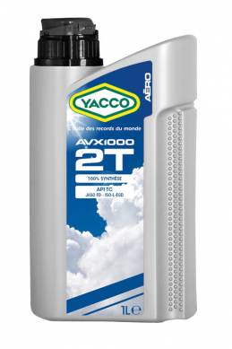 YACCO AVX 1000 2T AÉRO API TC 1L
