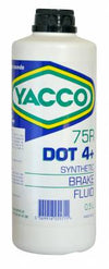 YACCO 75R DOT 4+ SYNTHETIC BRAKE CLUTCH FLUID 500ml